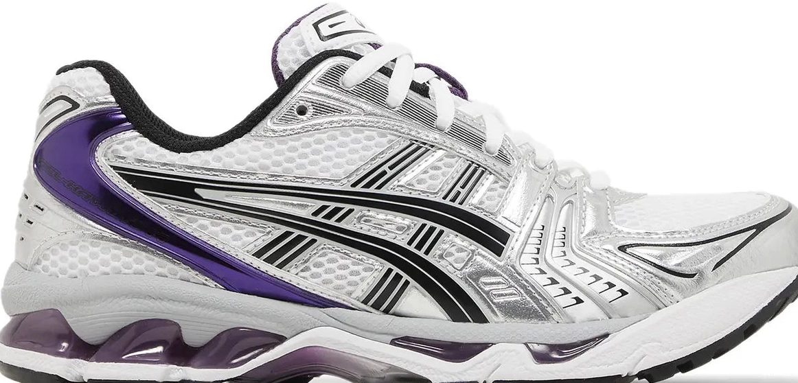 14 ASICS Dark White Gel-Kayano W Grape 0606